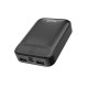 Rixus RXPB33A Ultra-Compact Power Bank 10000 mAh Black