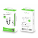 Rixus RXMU07 Lightning To 3.5mm Headphone Adaptor Black