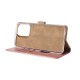 Rixus Bookcase For iPhone 16 Pro Max Pink