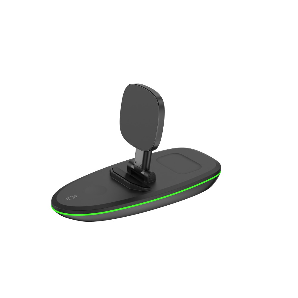 Rixus RXWC43 3-1 Foldable Wireless Charger Station