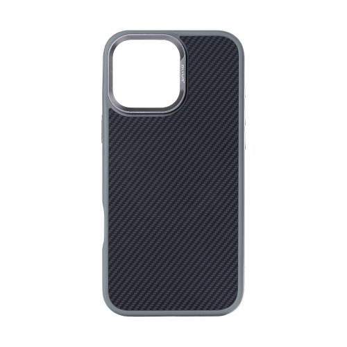 Rixus Mag Carbon With MagSafe For iPhone 16 Pro Max Titanium Grey