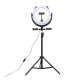 Rixus RXLG10 Selfie Ring Fill Light Stand White