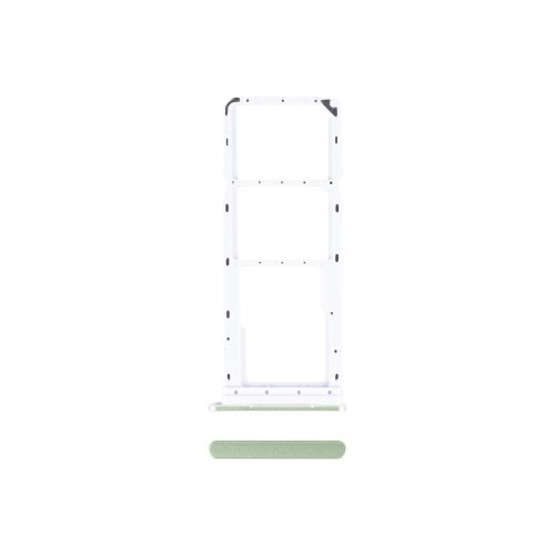 Samsung Galaxy A05 A055F Sim And SD Card Holder Light Green OEM