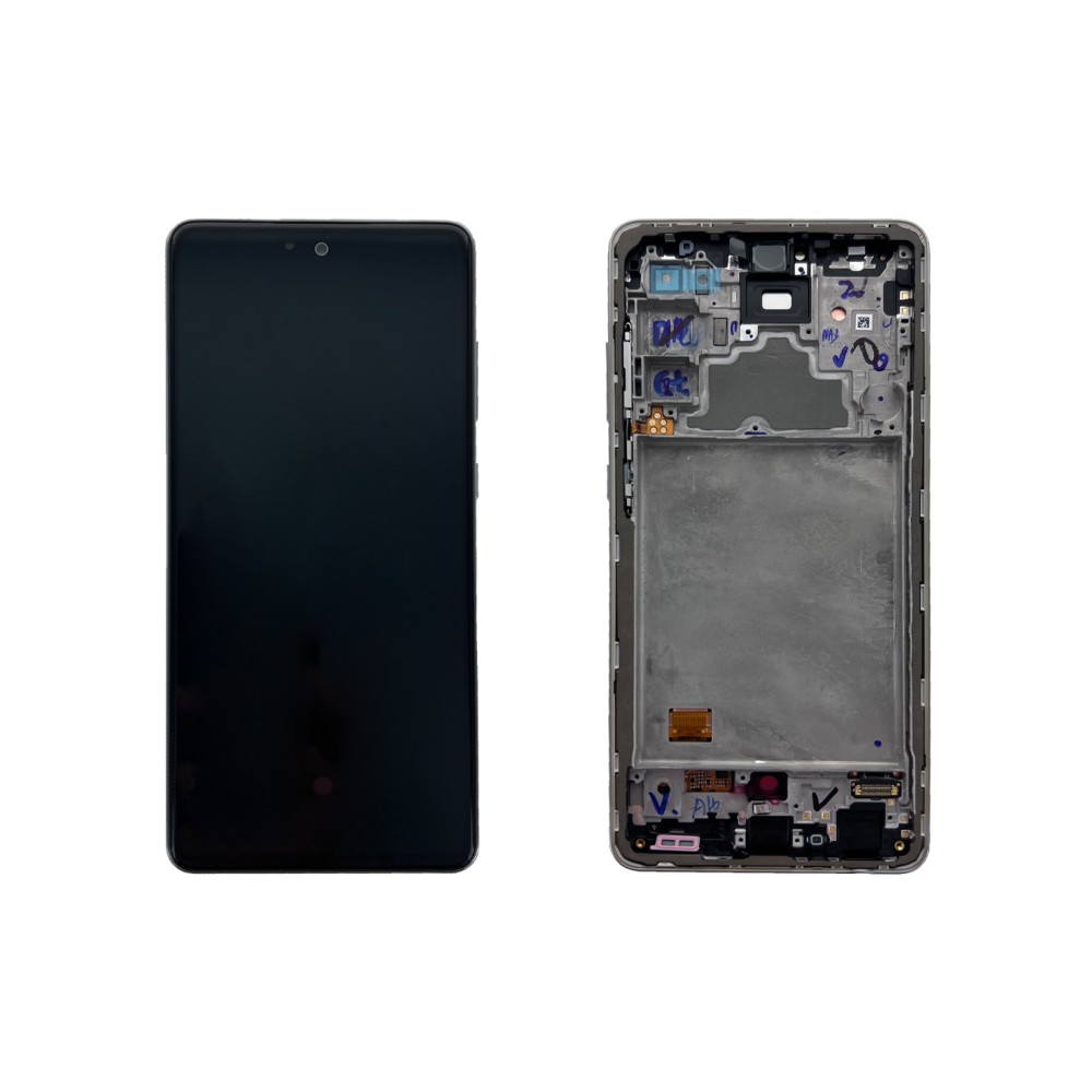 Samsung Galaxy A72 A725F Display And Digitizer With Frame Awesome White Service Pack
