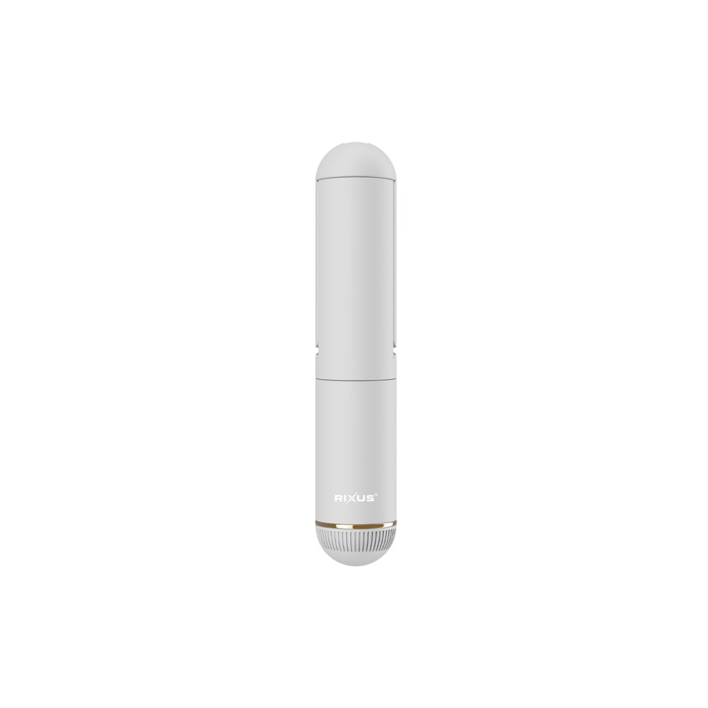 Rixus RXSF30A Mini Integrated Selfie Stick Bluetooth White