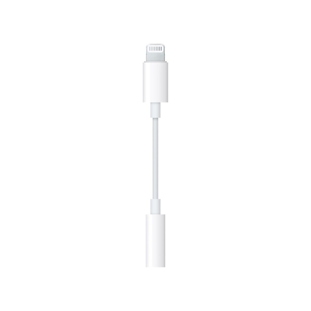 Apple Lightning To 3.5mm Jack Adapter 5cm White (MMX62ZM/A)