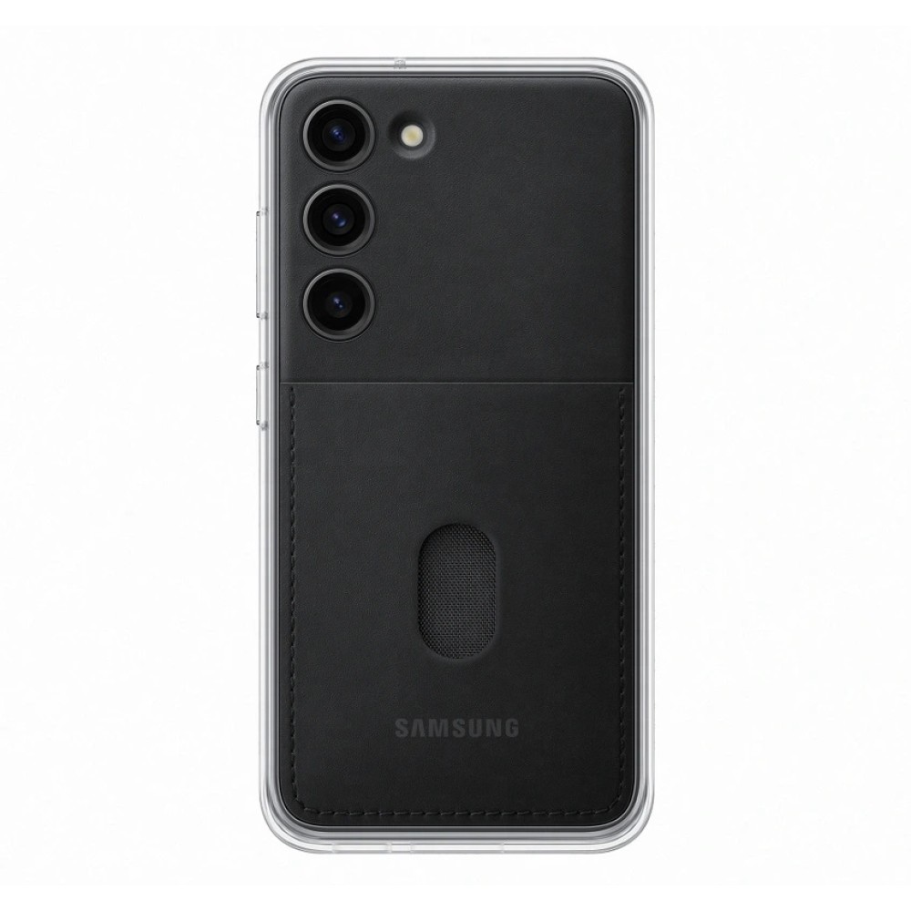 Samsung Galaxy S23 (SM-S911B) Frame Case + Card Holder EF-MS911CBEGWW - Black