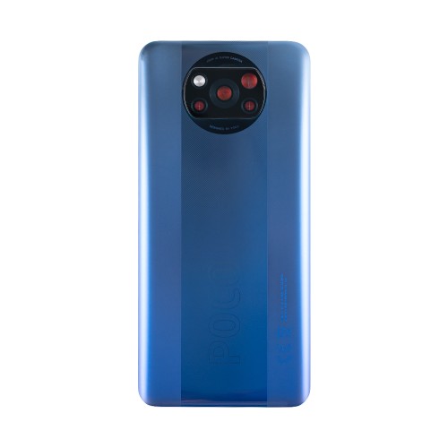 Xiaomi Poco X3 Pro (M2102J20SG, M2102J20SI) Back Cover Frost Blue With Lens OEM