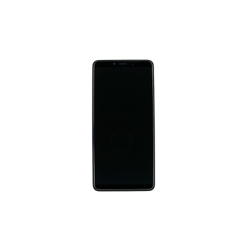 Samsung Galaxy A9/A9s A920F (2018) Display And Digitizer With Frame Black Service Pack