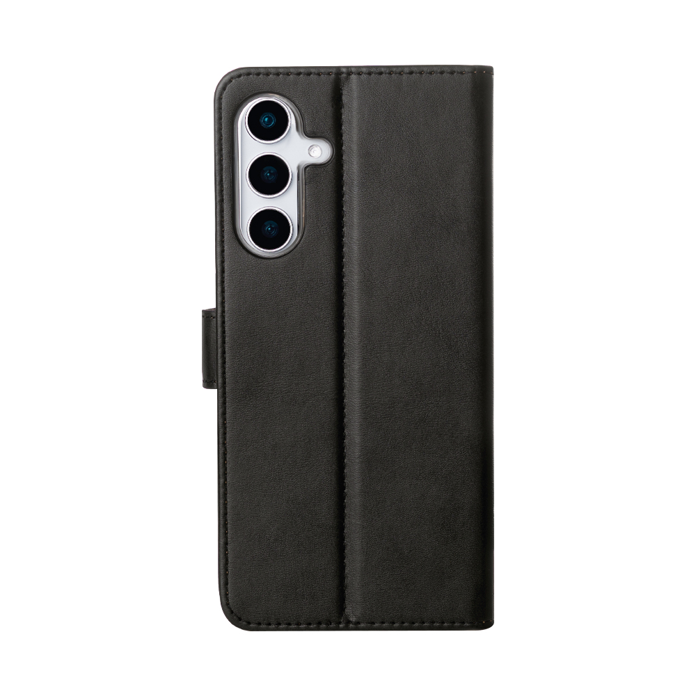 Rixus Bookcase For Samsung Galaxy S25 S9310 Black