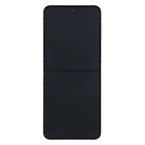 Samsung Galaxy Z Flip 4 (SM-F721B) Display And Digitizer With Frame And All Parts Purple Pulled