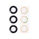 Samsung Galaxy A13 5G A136B Camera Lens Cover Black (3pcs) OEM
