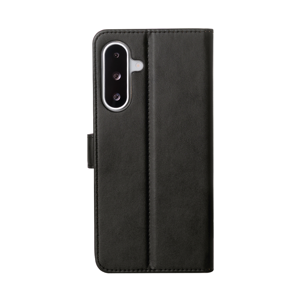 Rixus Bookcase For Samsung Galaxy A26 A266B Black