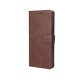 Rixus Bookcase For Samsung Galaxy S25 Ultra S938B Brown