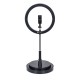 Rixus RXLG04 Rainbow Selfie Ring Light Black