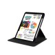 For iPad Air, Air 2 9.7 PU Leather Protective Case Black