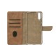 Rixus Bookcase For Samsung Galaxy A50 A505F Light Brown