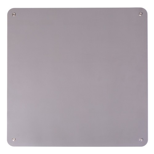 Premium ESD rubber table mat with 4x10mm studs 600mm x 610mm Grey