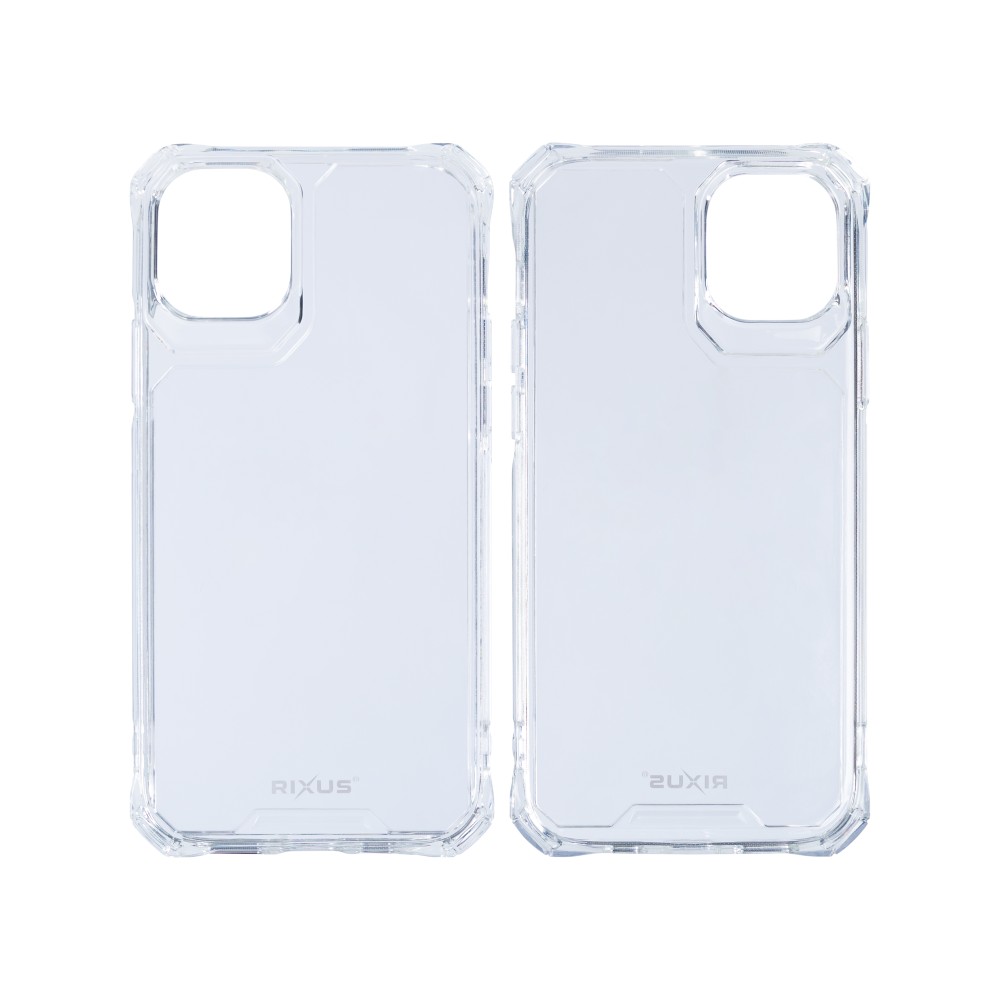 Rixus For iPhone 11 Pro Max Armor-X Anti Shock Case Transparent