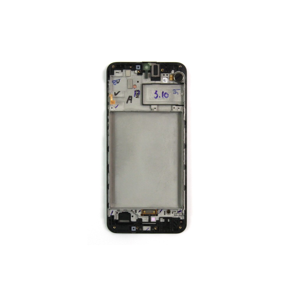 Samsung Galaxy M30s M307F Display And Digitizer With Frame Opal Black Service Pack