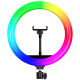 Rixus RXLG43 Beauty Rainbow Selfie Ring Light