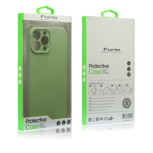 Furlo Protective Slim TPU Case for Samsung Galaxy S22 Plus - Light Green