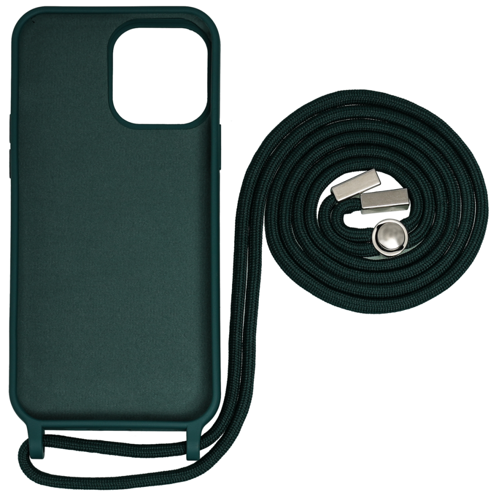 Furlo TPU Necklace Cord Cover For Samsung Galaxy A51 - Dark Green