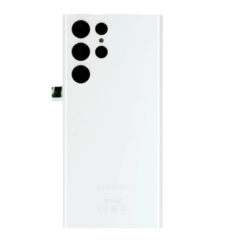 Samsung Galaxy S22 Ultra S908B Back Cover Phantom White With Lens GH82-27457C Service Pack