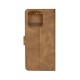 Rixus Bookcase For iPhone 16 Pro Max Light Brown