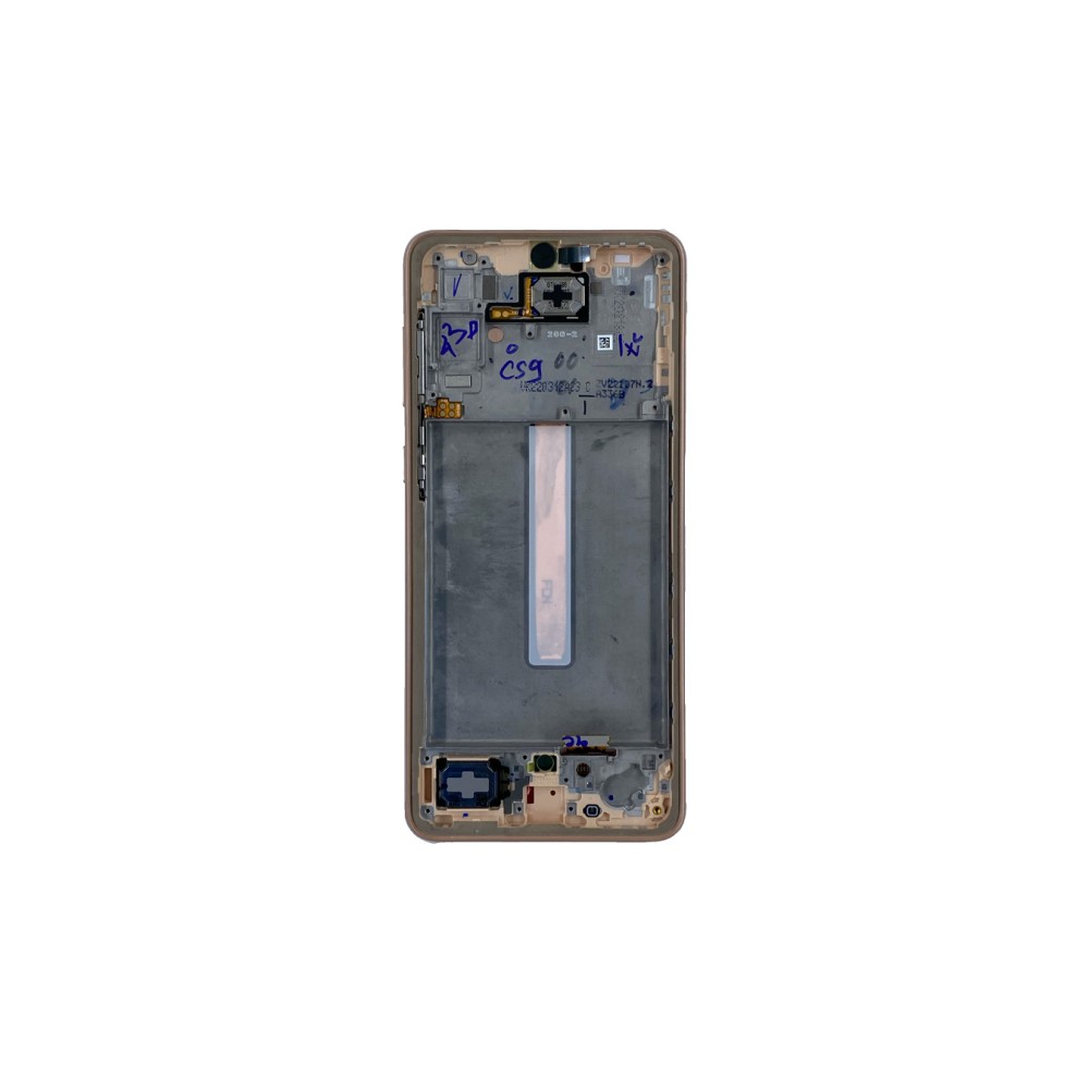 Samsung Galaxy A33 5G A336B Display And Digitizer With Frame Awesome Peach Service Pack