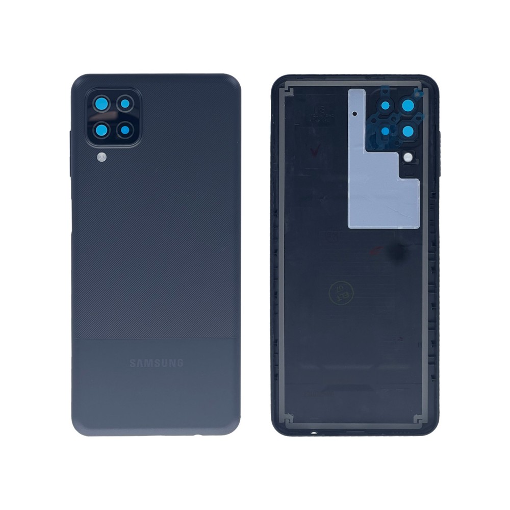 Samsung Galaxy A12 A125F Back Cover Black With Lens (OEM)