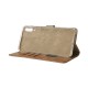 Rixus Bookcase For Samsung Galaxy A50 A505F Light Brown