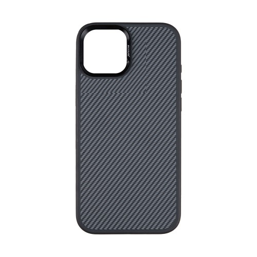 Rixus Mag Carbon With MagSafe For iPhone 11 Titanium Black