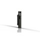 Rixus RXSF08 Aluminum High Quality Selfie Stick With Double Led Light Black