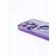 NY Glossy Phone & Camera TPU Case For iPhone 13 - Transparent Black