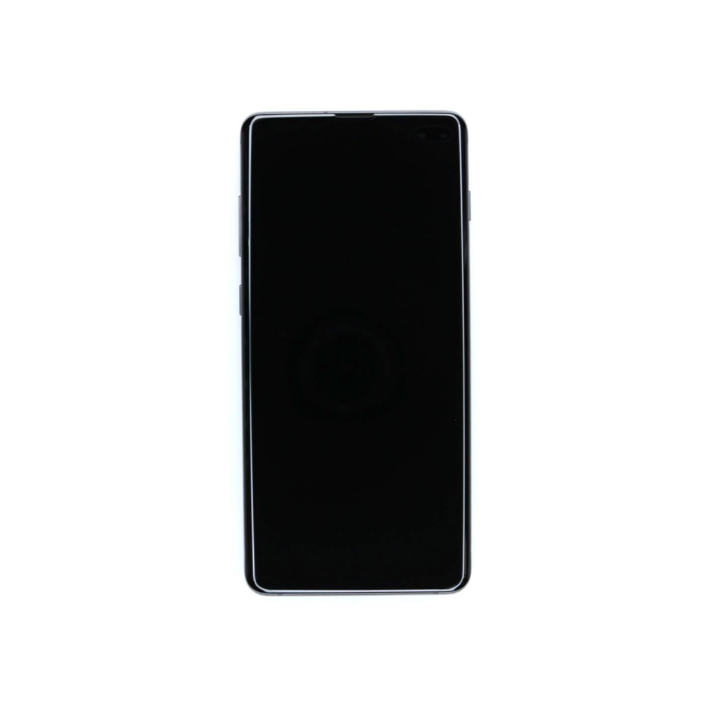 Samsung Galaxy S10 Plus G975F Display And Digitizer With Frame Prism Black Service Pack