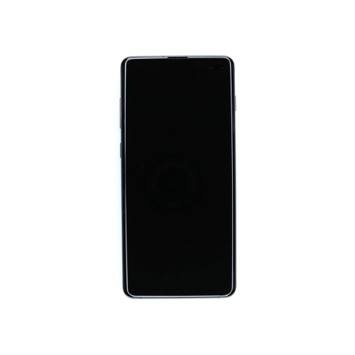 Samsung Galaxy S10 Plus G975F Display And Digitizer With Frame Prism Black Service Pack
