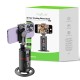 Rixus RXAG01 Auto Face Tracking For Vlog, Video, Tik Tok Black