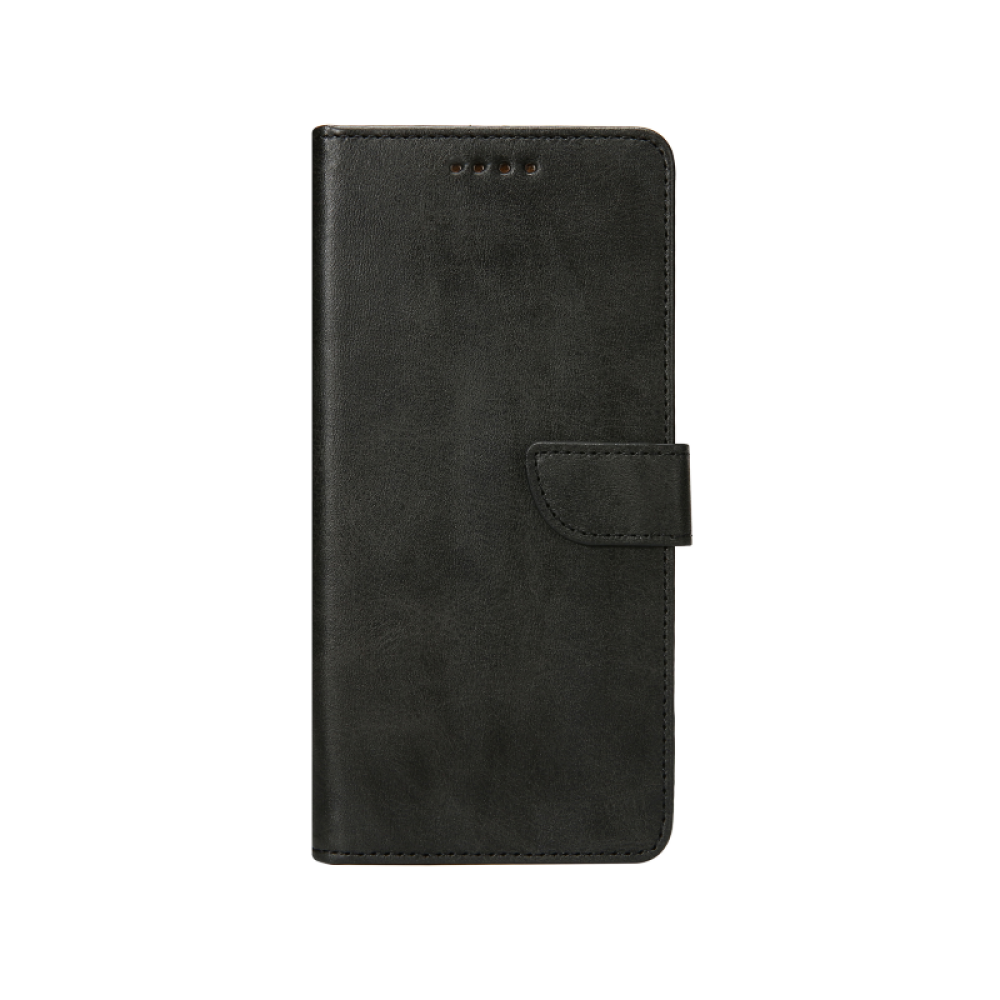 Rixus Bookcase For Samsung Galaxy A12 A125F Black