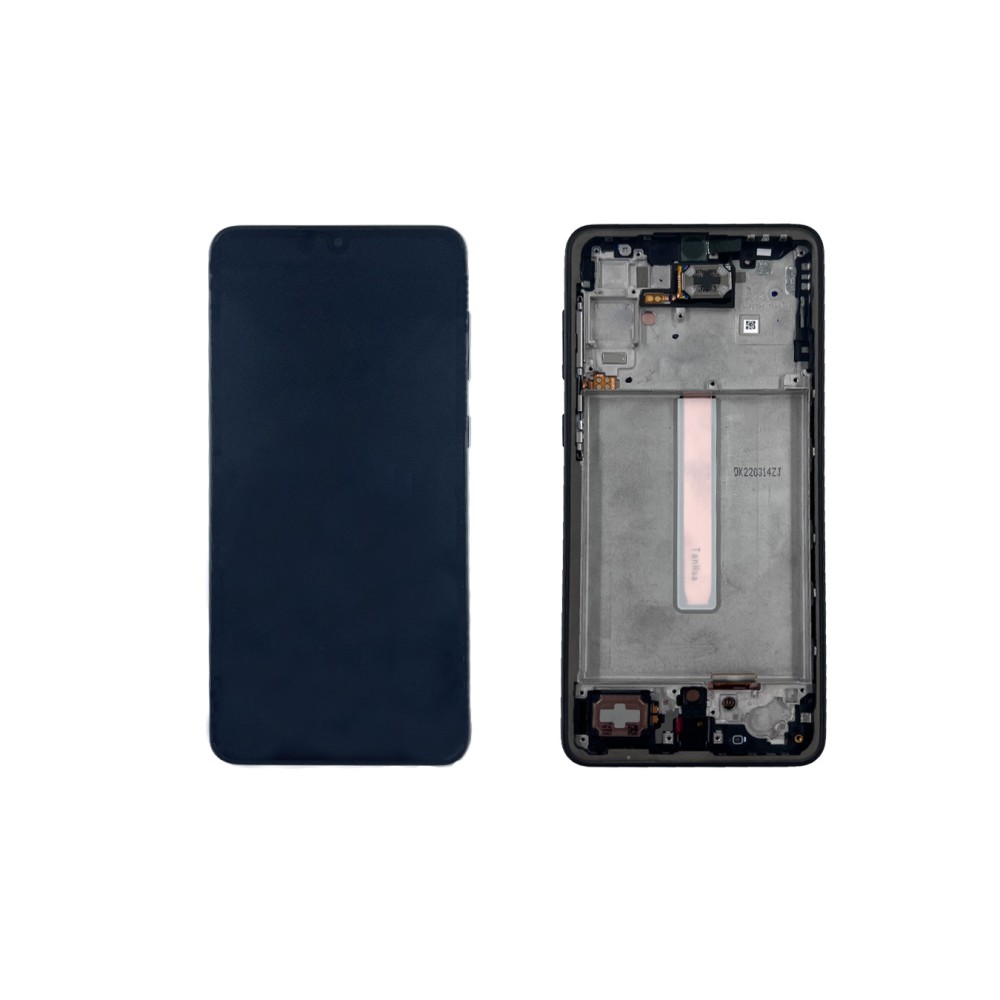 Samsung Galaxy A33 5G A336B Display And Digitizer With Frame Black Service Pack