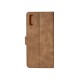 Rixus Bookcase For Samsung Galaxy A50 A505F Light Brown