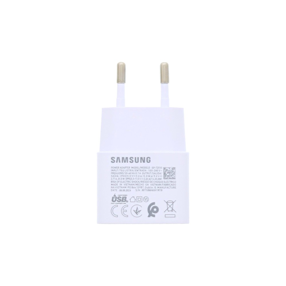 Samsung 25W Power Adapter EP-T2510NWEGEU White Bulk Original