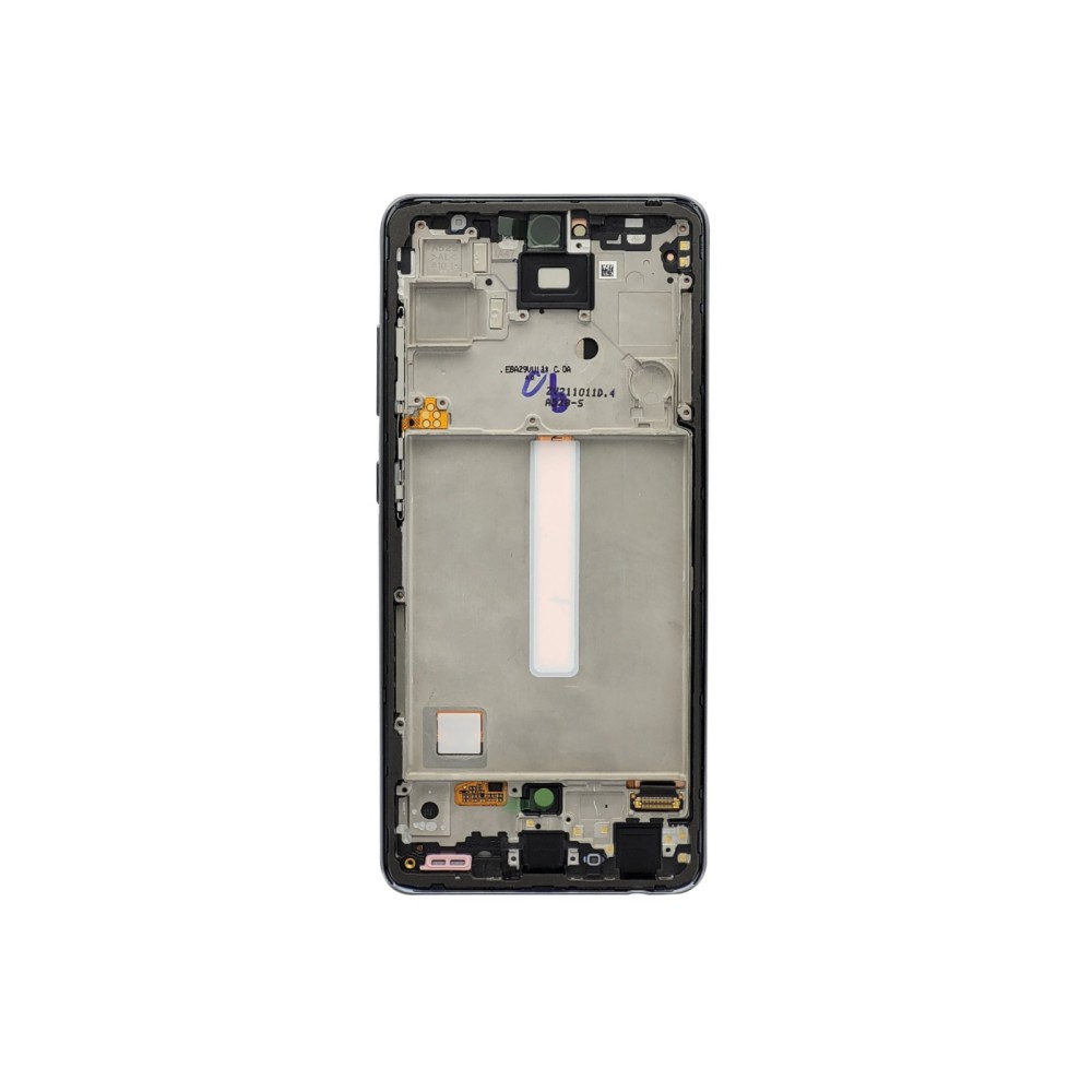 Samsung Galaxy A52 A525F, A52 5G A526B Display And Digitizer With Frame Awesome Black Service Pack