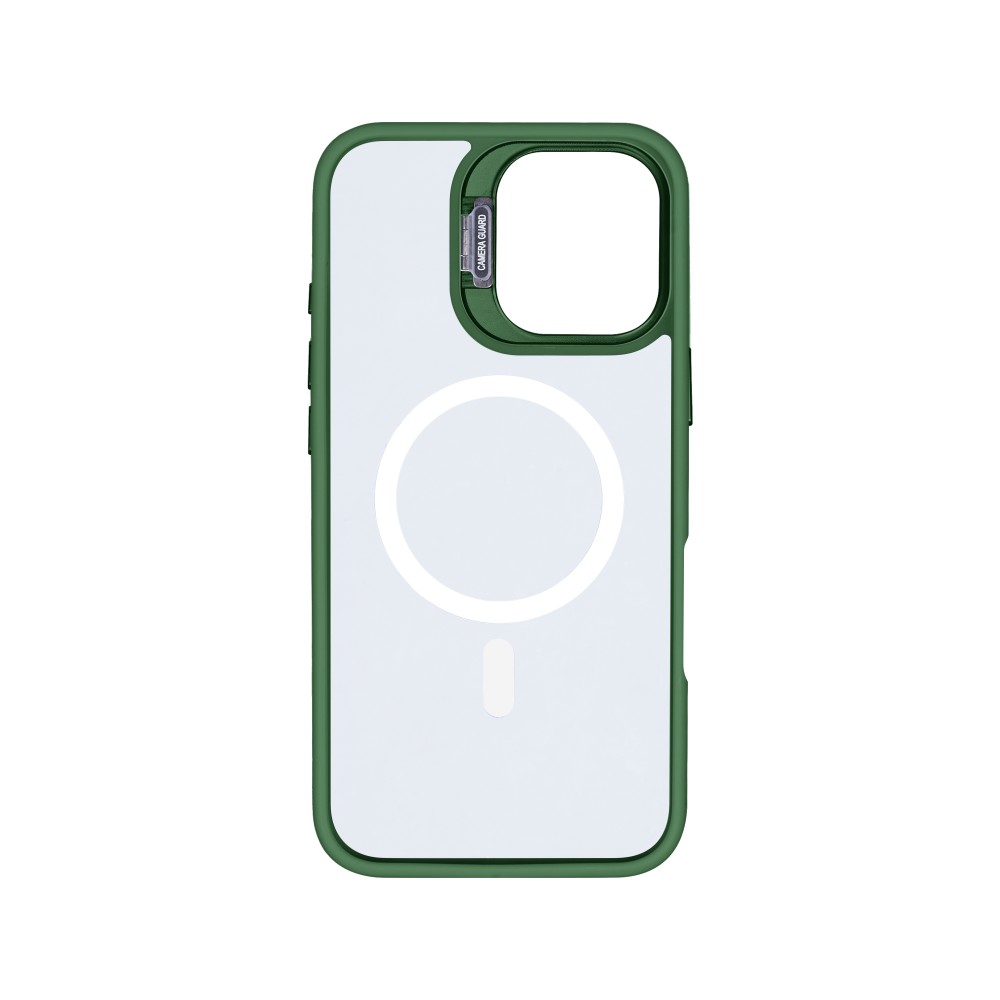 Rixus Classic 03 Case With MagSafe For iPhone 16 Dark Green