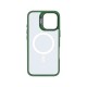 Rixus Classic 03 Case With MagSafe For iPhone 16 Dark Green