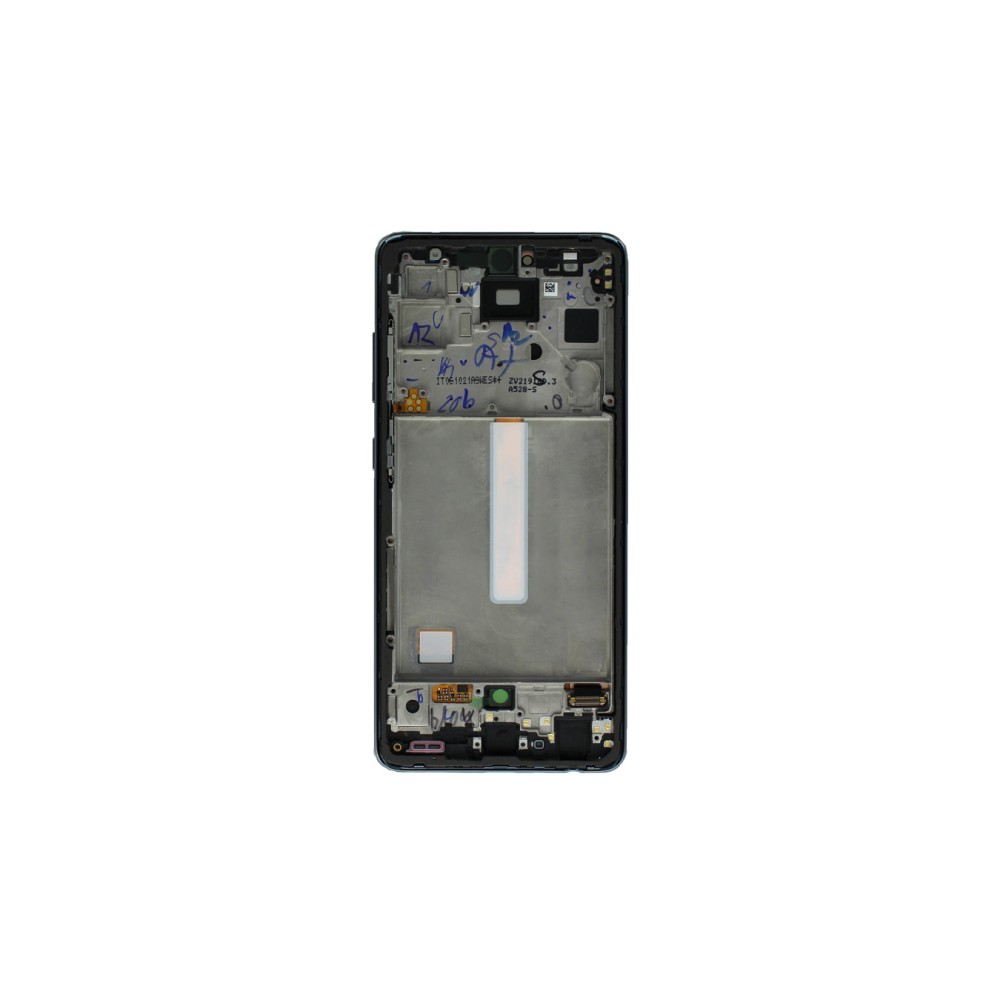 Samsung Galaxy A52s 5G A528B Display And Digitizer With Frame Awesome Black Service Pack