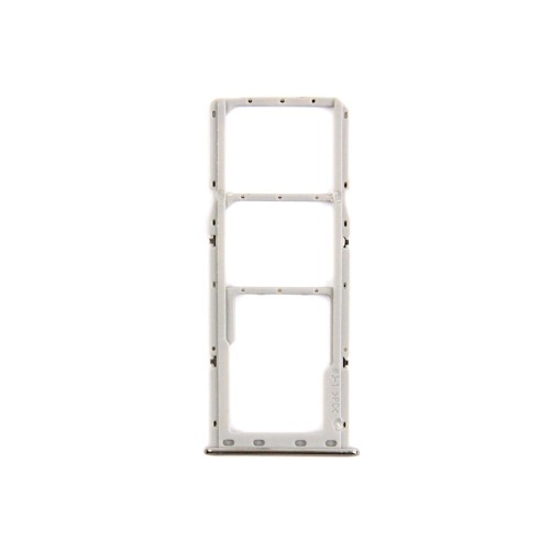 Samsung Galaxy A71 A715F Sim and SD Card Holder Prism Crush Silver
