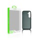 Rixus TPU Necklace Cord Cover For Samsung Galaxy A25 5G A256B Dark Green