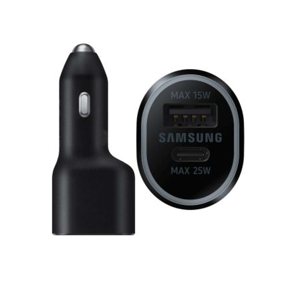 Samsung USB-C/A 40W Duo Car Charger (EP-L4020NBEGEU) - Black