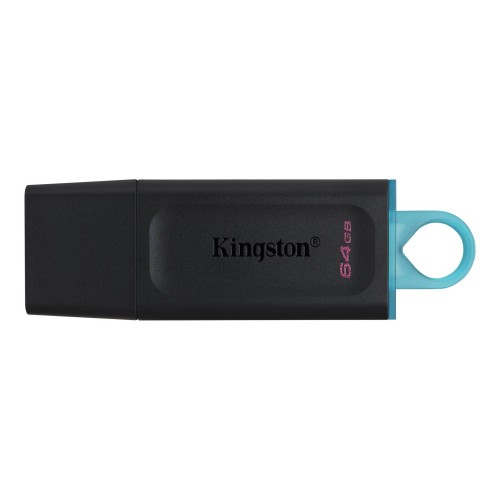 Kingston 64GB DataTraveler Exodia Black + Teal USB3.2 Gen 1 Flash Drive